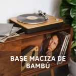 Marley Stir It Up Tocadiscos con preamplificador fabricado en bambu