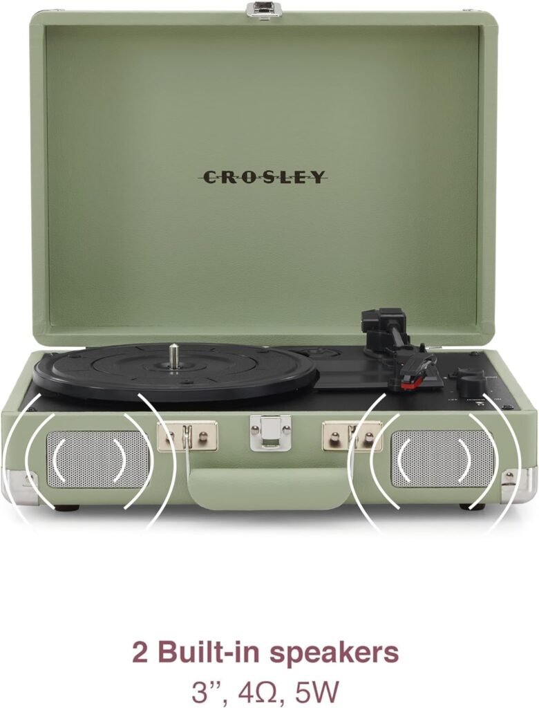 Crosley Cruiser Plus altavoces