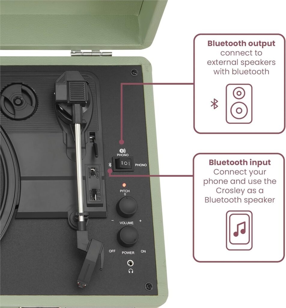 Crosley Cruiser Plus bluetooth