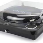 Aiwa-GBTUR-120BKMKII tocadiscos acabado negro
