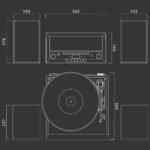 Muse MT-120 MB medidas