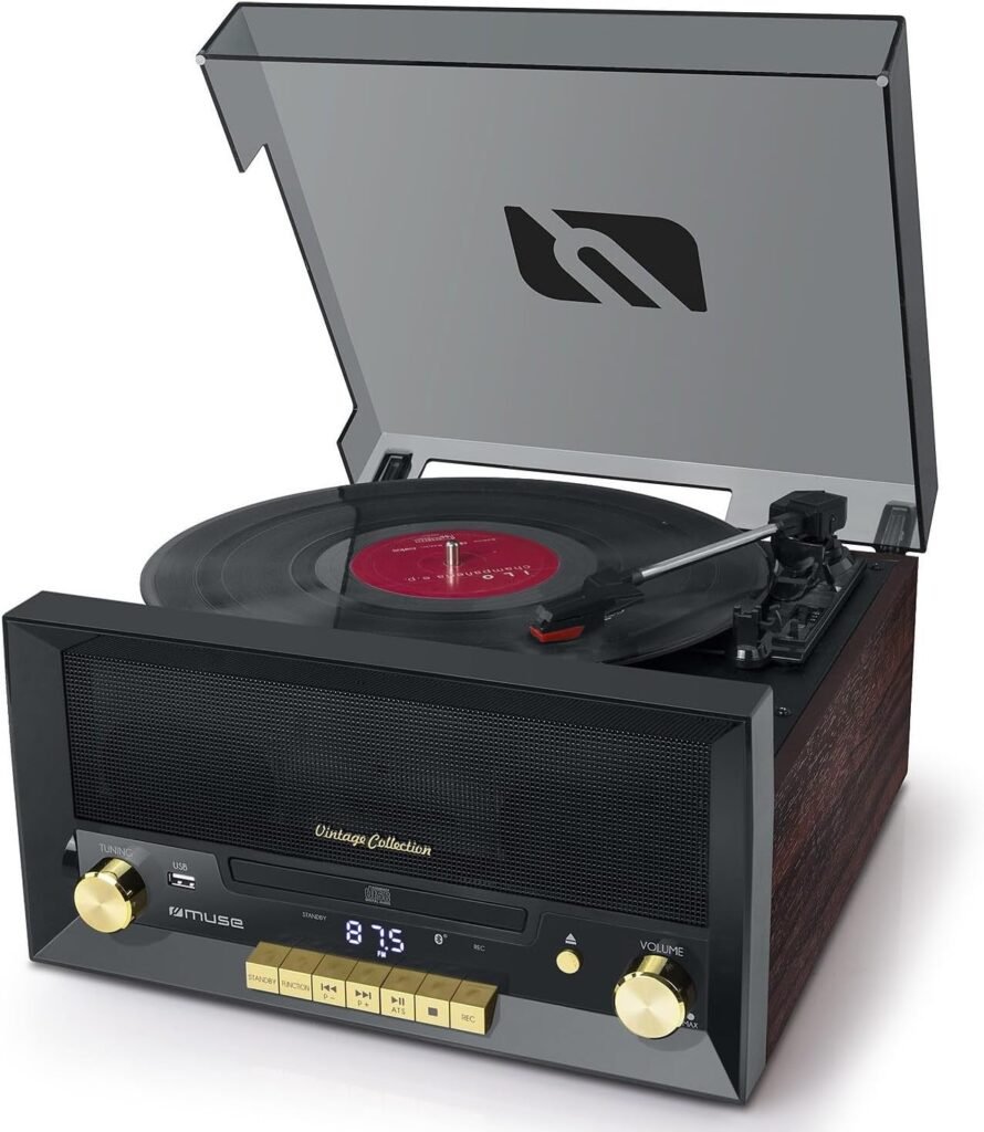Tocadiscos Muse mt112W