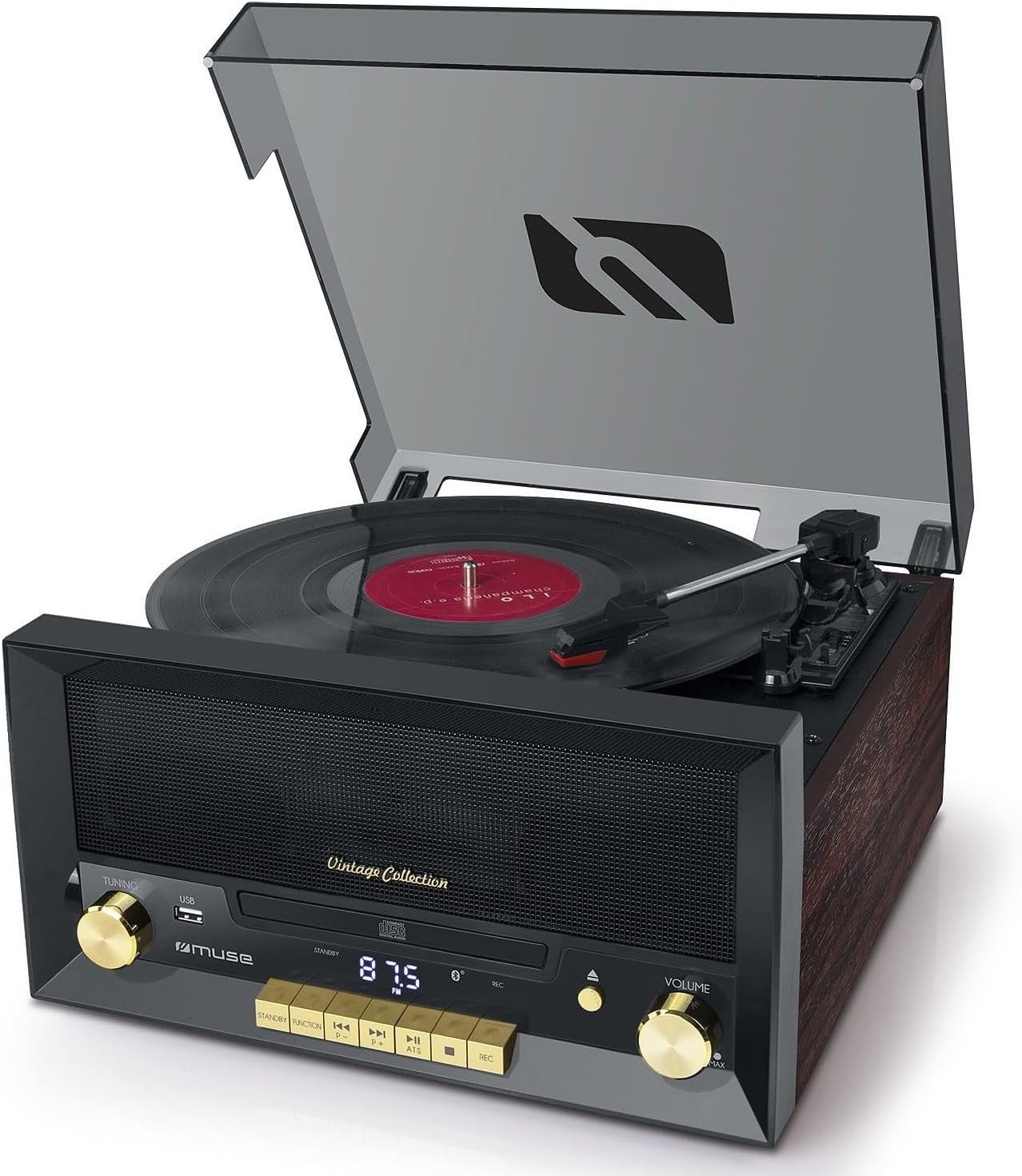Tocadiscos Muse mt112W