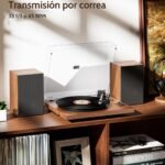 tocadiscos 1 by One Bluetooth HiFi con altavoces velocidades