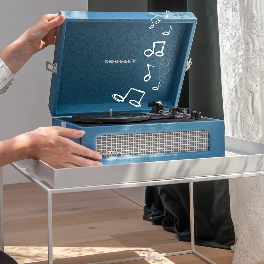 Crosley Voyager azul lavado