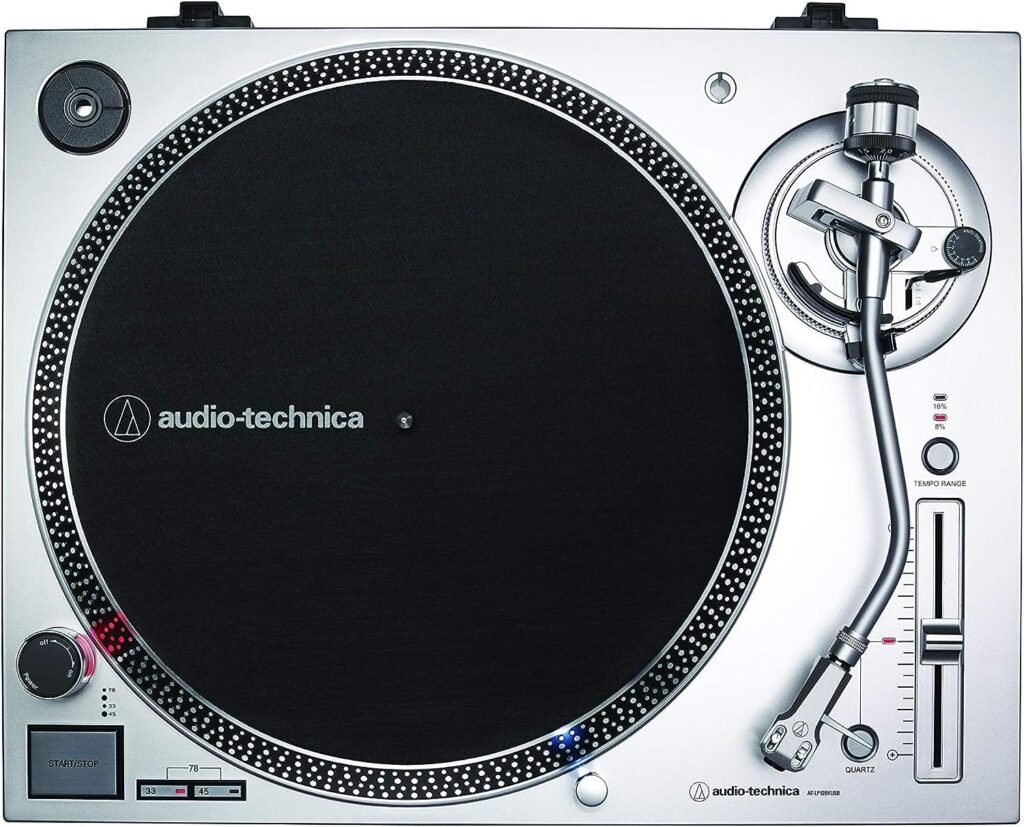 Audio-Technica LP120XUSBSV Giradiscos de Tracción Directa