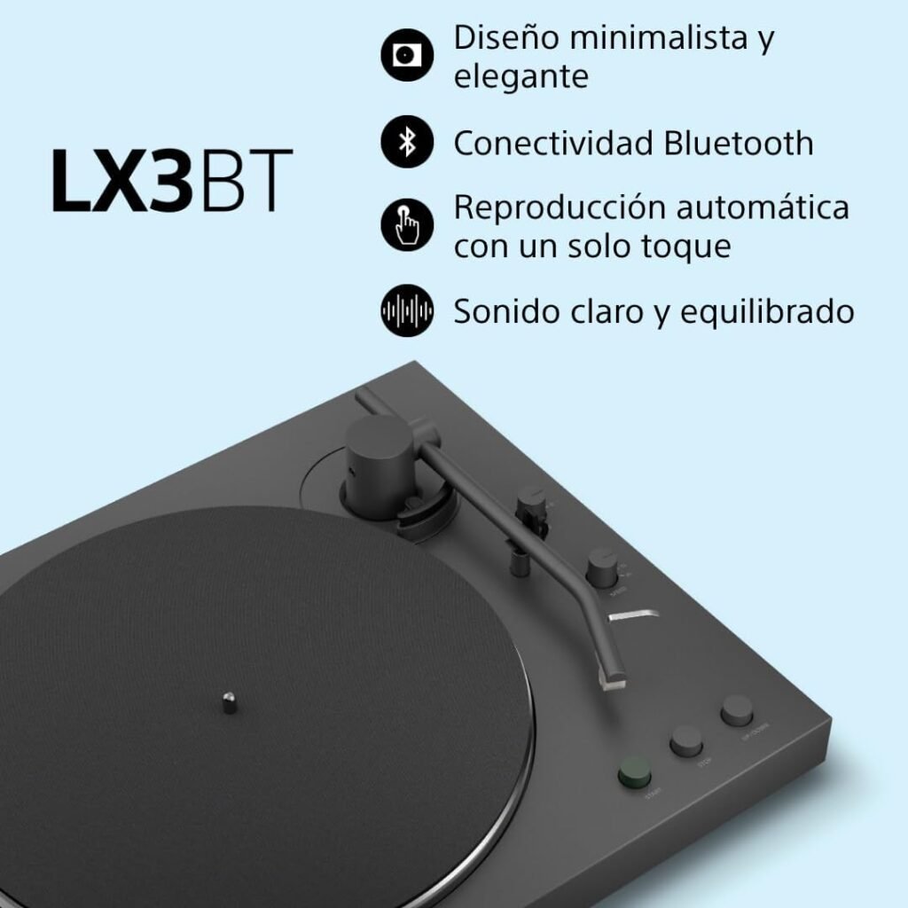Sony PS-LX3BT caracteristicas