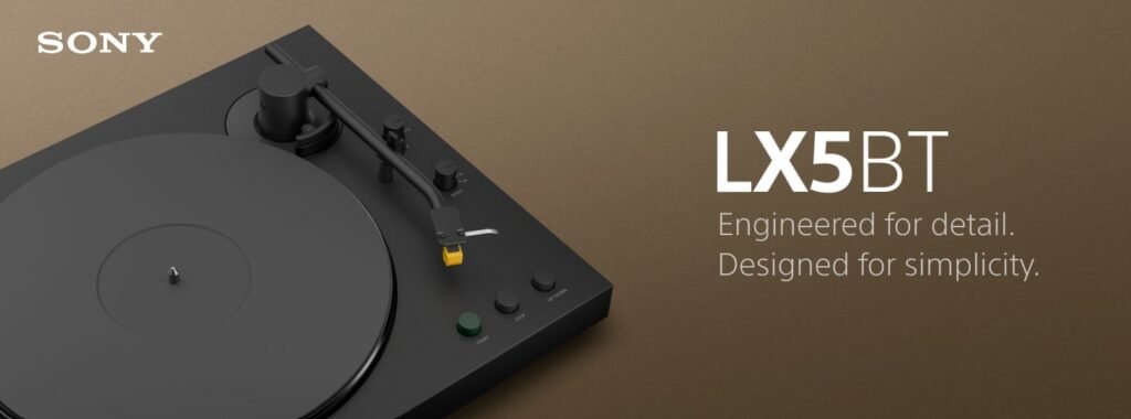 Sony PS-LX5BT diseñado para la simplicidad
