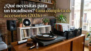 que necesitas para un tocadiscos