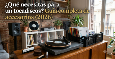 que necesitas para un tocadiscos