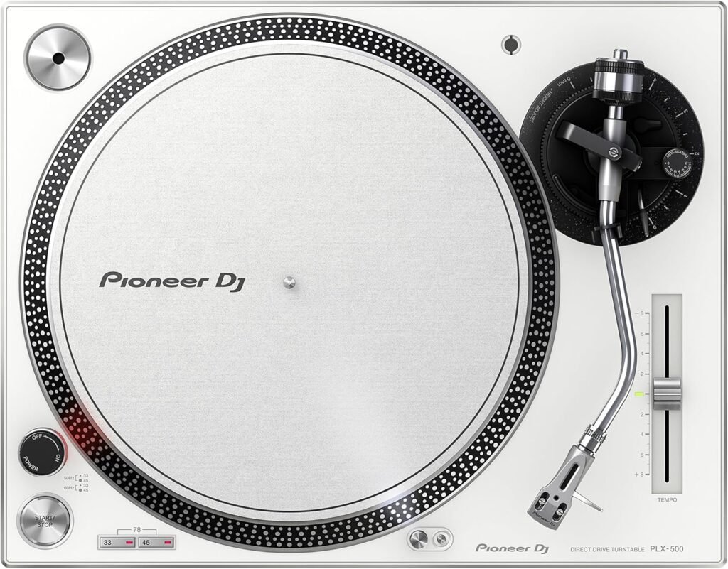 Pioneer DJ PLX-500 vista blanco