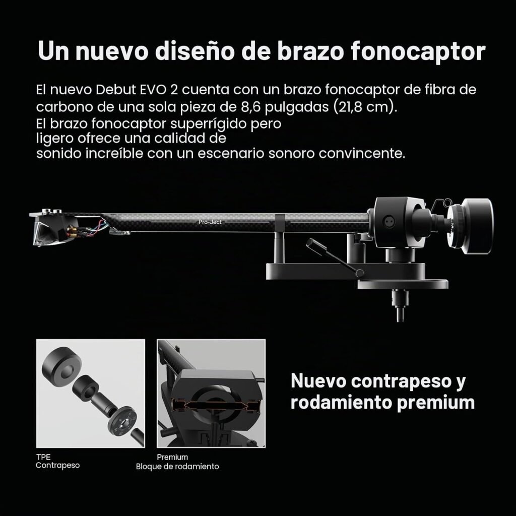 Pro-Ject Debut EVO 2 brazo