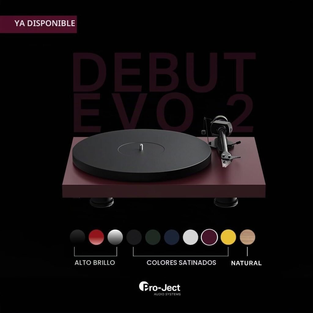 Pro-Ject Debut EVO 2 colores