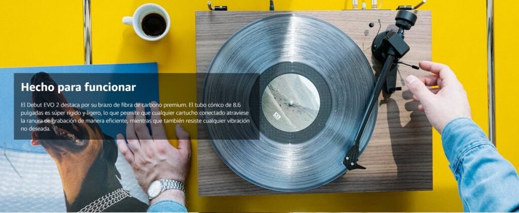 Pro-Ject Debut EVO 2 hecho para funcionar