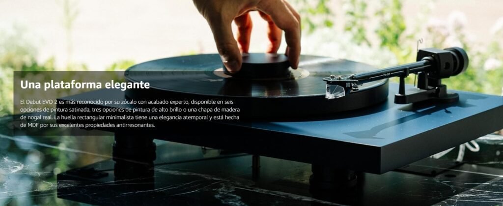 Pro-Ject Debut EVO 2 plataforma elegante