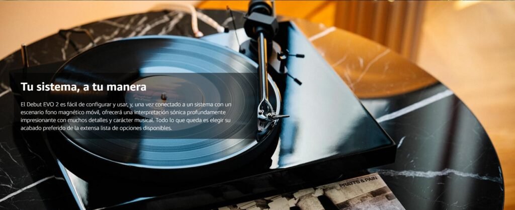 Pro-Ject Debut EVO 2 sistema