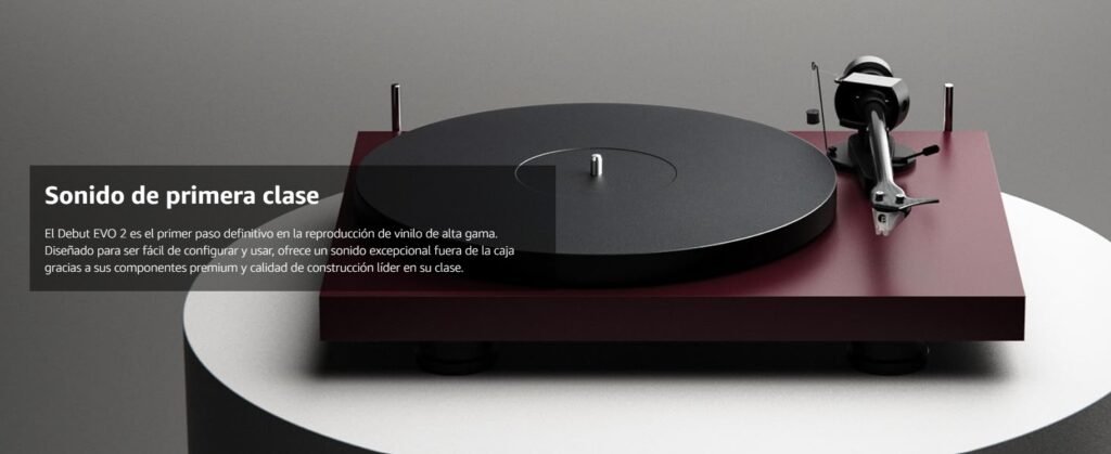 Pro-Ject Debut EVO 2 sonido primera